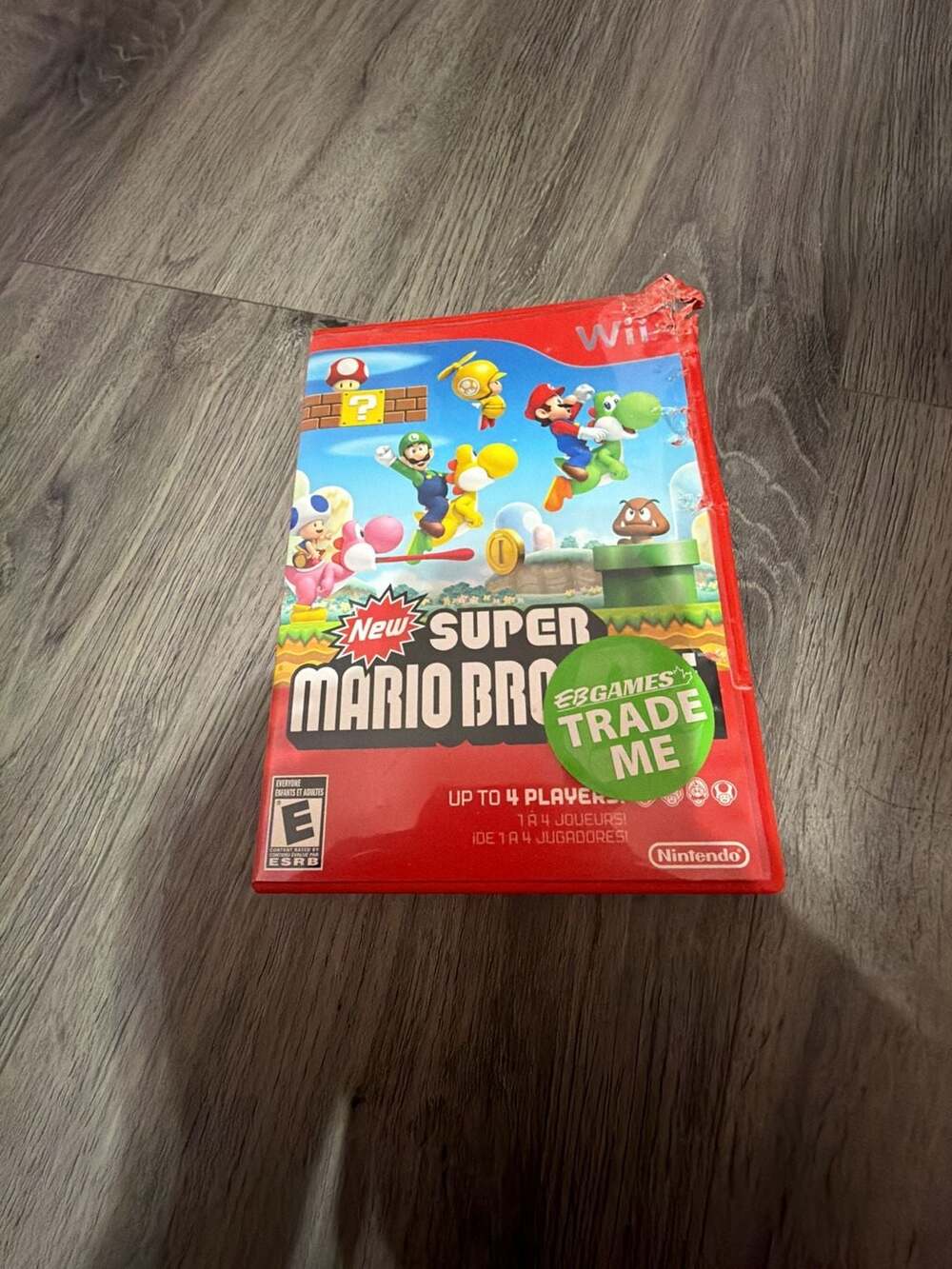 Nintendo New Super Mario Bros. Wii Game ( Tested)